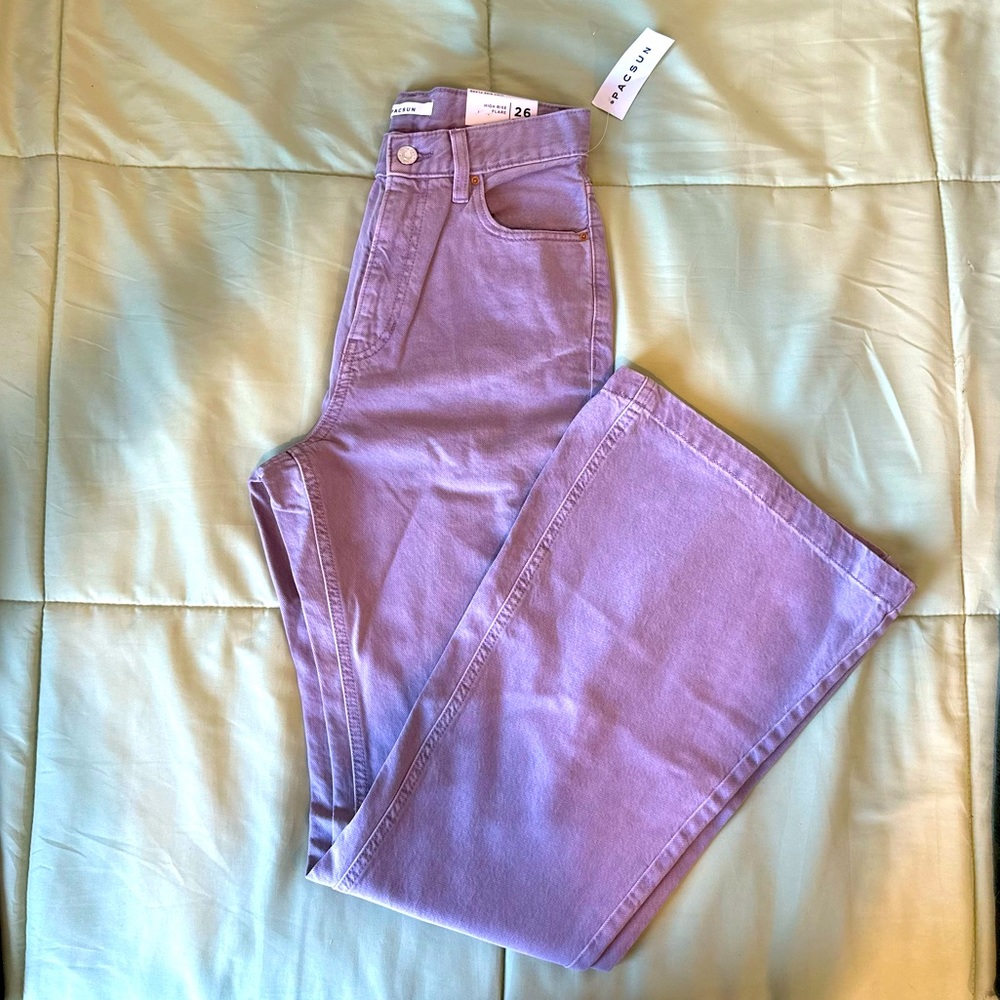 High Rise Flare Denim Jeans